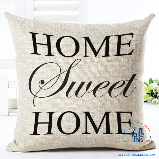 Create the mood in your home with these special occasions Cotton linen throw cushion pillowcases - I'LL TAKE THIS