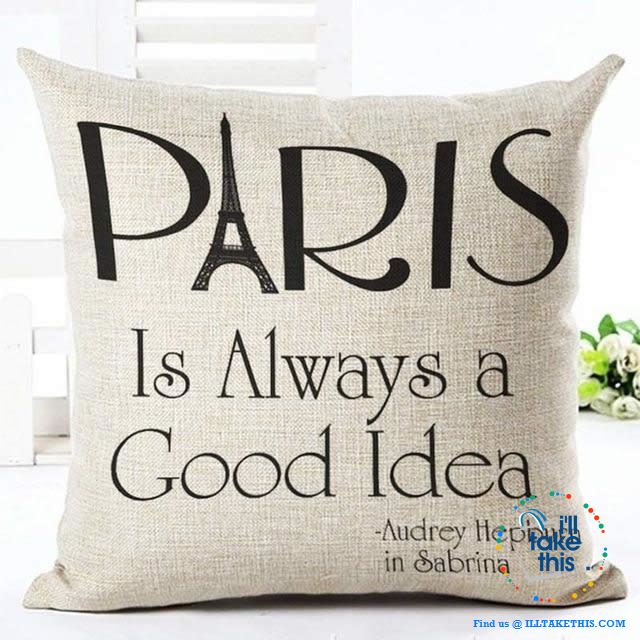 Create the mood in your home with these special occasions Cotton linen throw cushion pillowcases - I'LL TAKE THIS