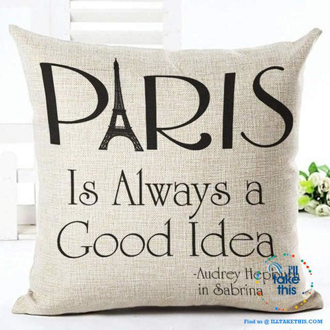 Image of Create the mood in your home with these special occasions Cotton linen throw cushion pillowcases - I'LL TAKE THIS