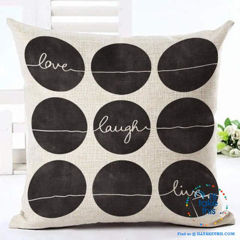 Image of Create the mood in your home with these special occasions Cotton linen throw cushion pillowcases - I'LL TAKE THIS