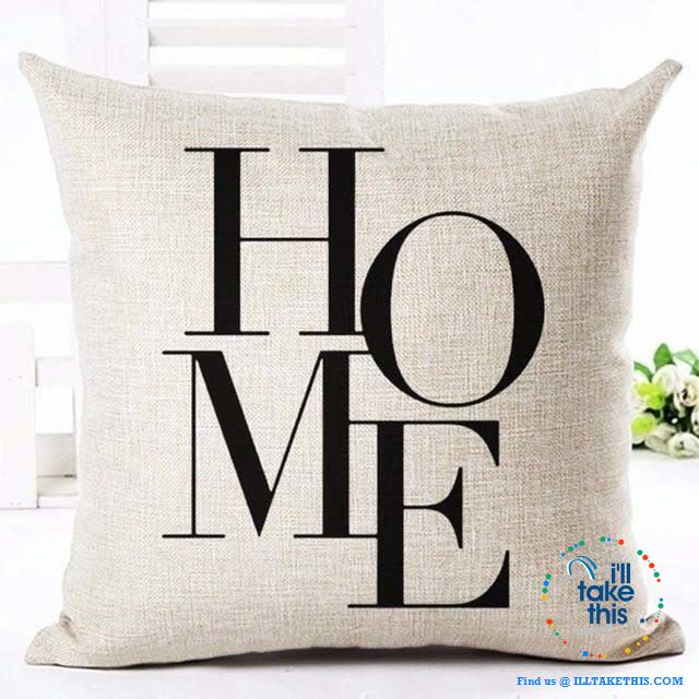 Create the mood in your home with these special occasions Cotton linen throw cushion pillowcases - I'LL TAKE THIS