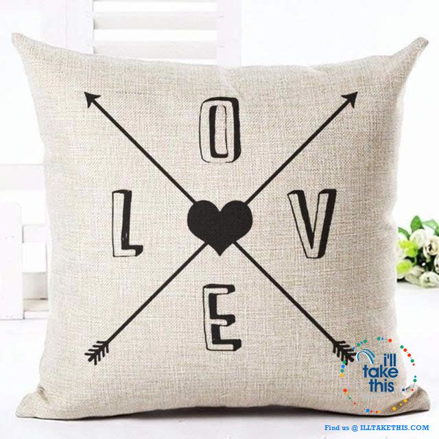 Create the mood in your home with these special occasions Cotton linen throw cushion pillowcases - I'LL TAKE THIS