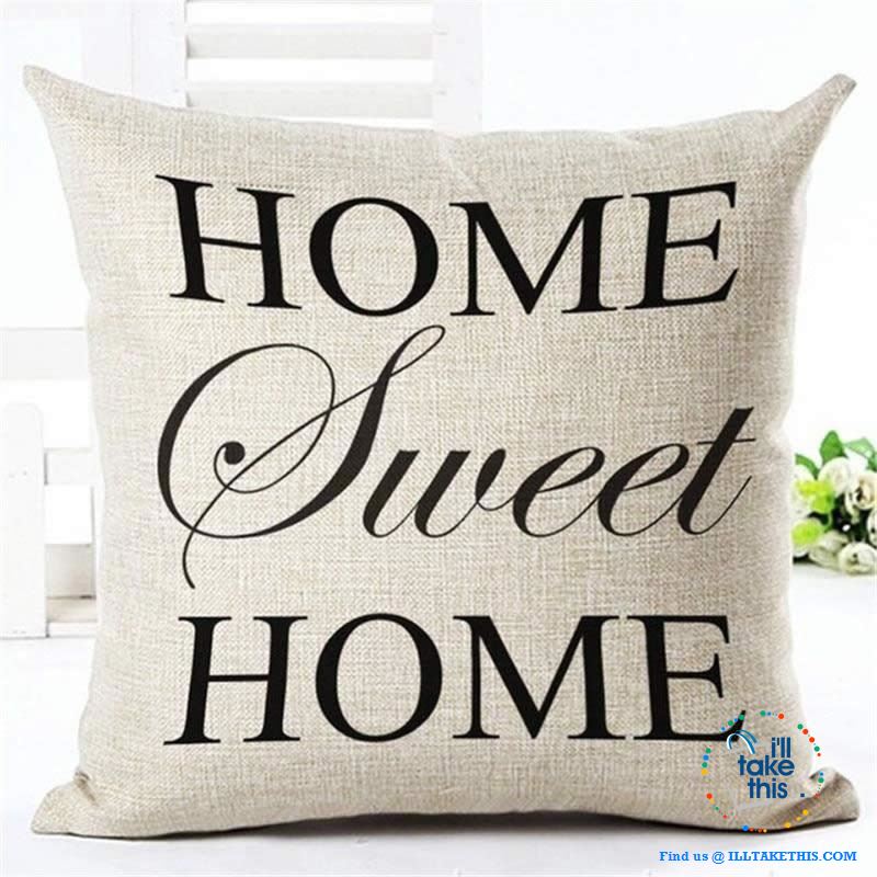 Create the mood in your home with these special occasions Cotton linen throw cushion pillowcases - I'LL TAKE THIS