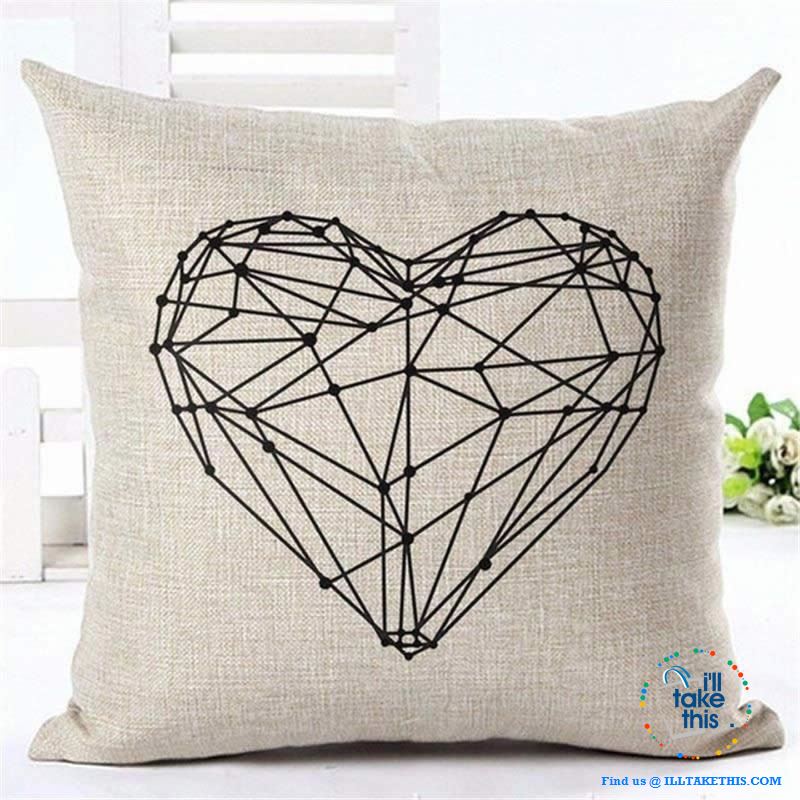Create the mood in your home with these special occasions Cotton linen throw cushion pillowcases - I'LL TAKE THIS