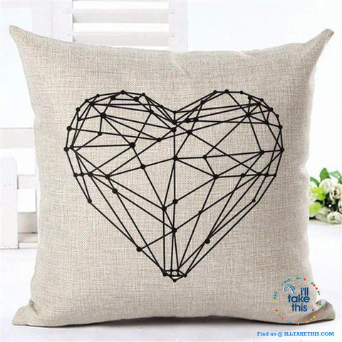 Image of Create the mood in your home with these special occasions Cotton linen throw cushion pillowcases - I'LL TAKE THIS