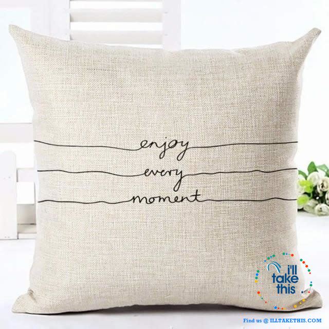 Create the mood in your home with these special occasions Cotton linen throw cushion pillowcases - I'LL TAKE THIS
