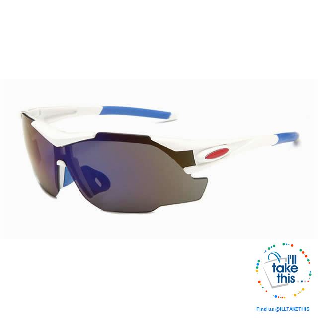 Sports UV400 protective Sunglasses for Bicycle, Skiing, Jogging, Fishing or just as driving glasses - I'LL TAKE THIS