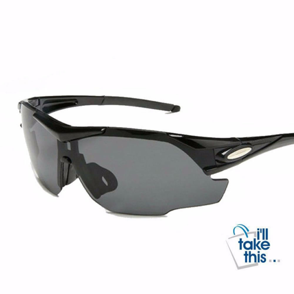 Sports UV400 protective Sunglasses for Bicycle, Skiing, Jogging, Fishing or just as driving glasses - I'LL TAKE THIS