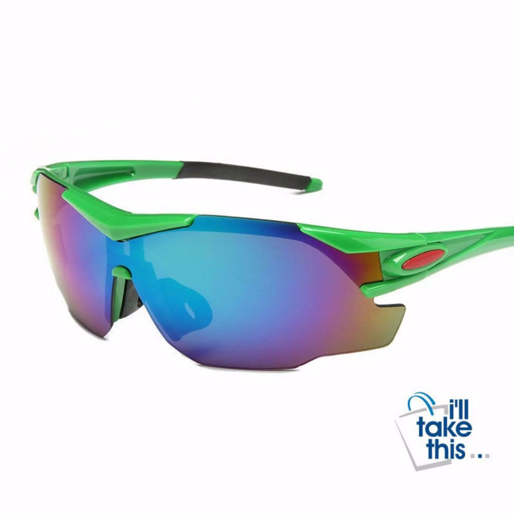 Sports UV400 protective Sunglasses for Bicycle, Skiing, Jogging, Fishing or just as driving glasses - I'LL TAKE THIS