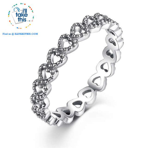 Image of Sterling silver rings - 9 Individual Styled Stackable Rings to choose from - I'LL TAKE THIS