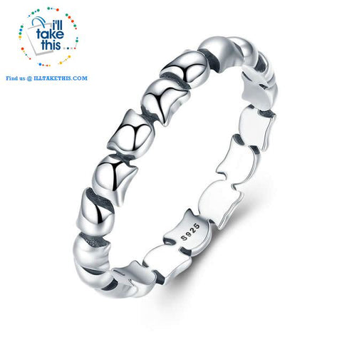Image of Sterling silver rings - 9 Individual Styled Stackable Rings to choose from - I'LL TAKE THIS