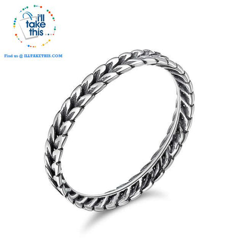 Image of Sterling silver rings - 9 Individual Styled Stackable Rings to choose from - I'LL TAKE THIS