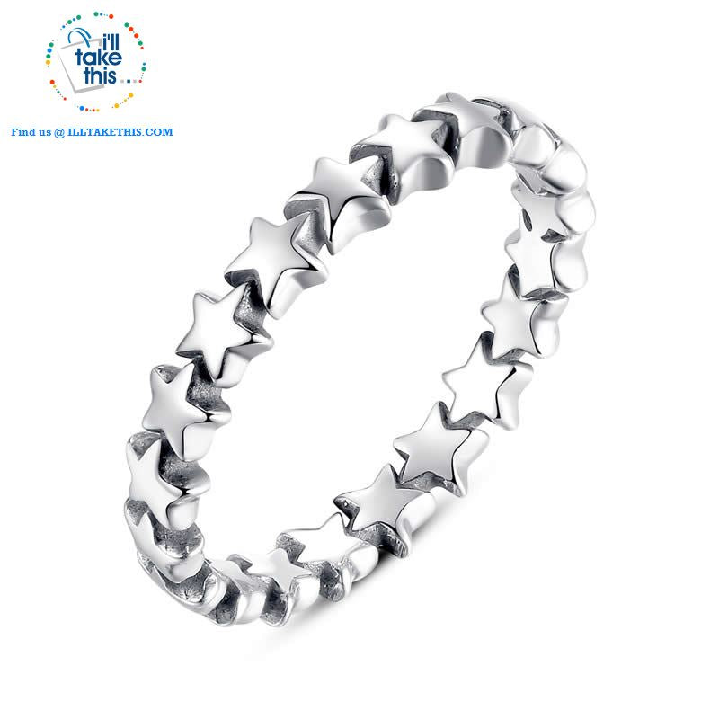 Sterling silver rings - 9 Individual Styled Stackable Rings to choose from - I'LL TAKE THIS