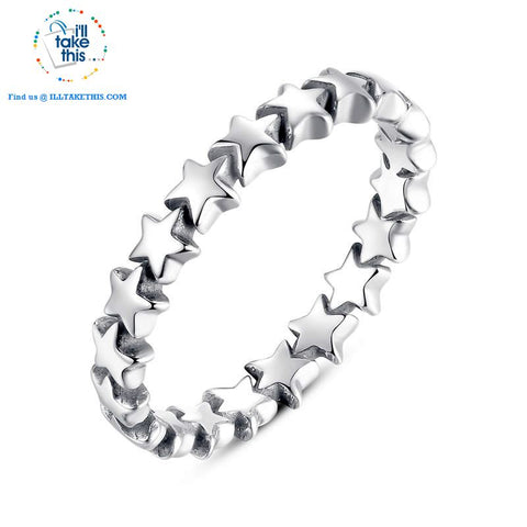 Image of Sterling silver rings - 9 Individual Styled Stackable Rings to choose from - I'LL TAKE THIS
