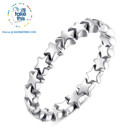 Image of Sterling silver rings - 9 Individual Styled Stackable Rings to choose from - I'LL TAKE THIS