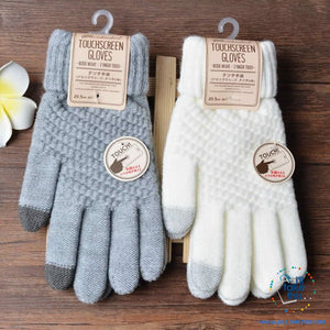 Touchscreen Gloves  Warm Winter Stretch Knit Mittens Wool Full Finger - I'LL TAKE THIS