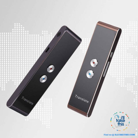 Image of Ergonomic Portable Smart Speech Translator Two-Way Real Time 30 Multi-Language Translation support. - I'LL TAKE THIS