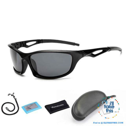 Image of Unisex Polarized Sunglasses Suits Fishing, Camping, Hiking, Night Driving or Cycling - I'LL TAKE THIS