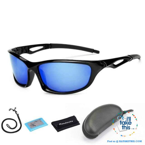 Image of Unisex Polarized Sunglasses Suits Fishing, Camping, Hiking, Night Driving or Cycling - I'LL TAKE THIS