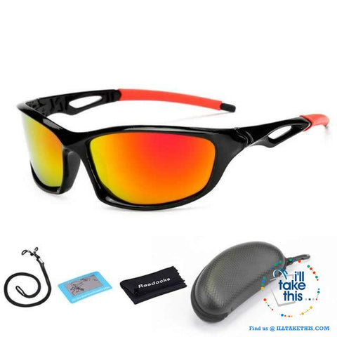 Image of Unisex Polarized Sunglasses Suits Fishing, Camping, Hiking, Night Driving or Cycling - I'LL TAKE THIS