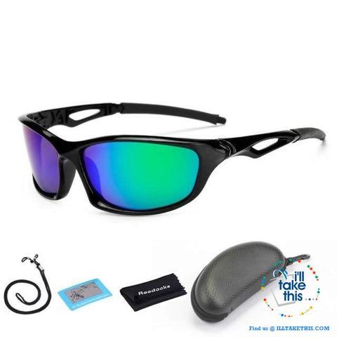 Image of Unisex Polarized Sunglasses Suits Fishing, Camping, Hiking, Night Driving or Cycling - I'LL TAKE THIS