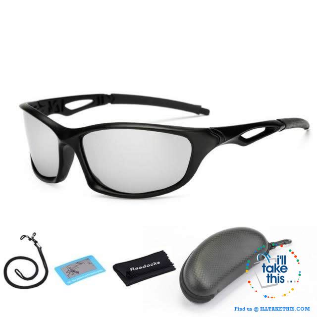 Unisex Polarized Sunglasses Suits Fishing, Camping, Hiking, Night Driving or Cycling - I'LL TAKE THIS