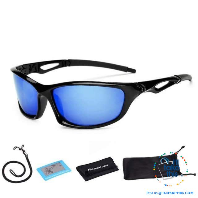 Unisex Polarized Sunglasses Suits Fishing, Camping, Hiking, Night Driving or Cycling - I'LL TAKE THIS