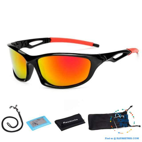 Image of Unisex Polarized Sunglasses Suits Fishing, Camping, Hiking, Night Driving or Cycling - I'LL TAKE THIS