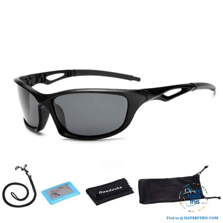 Unisex Polarized Sunglasses Suits Fishing, Camping, Hiking, Night Driving or Cycling - I'LL TAKE THIS