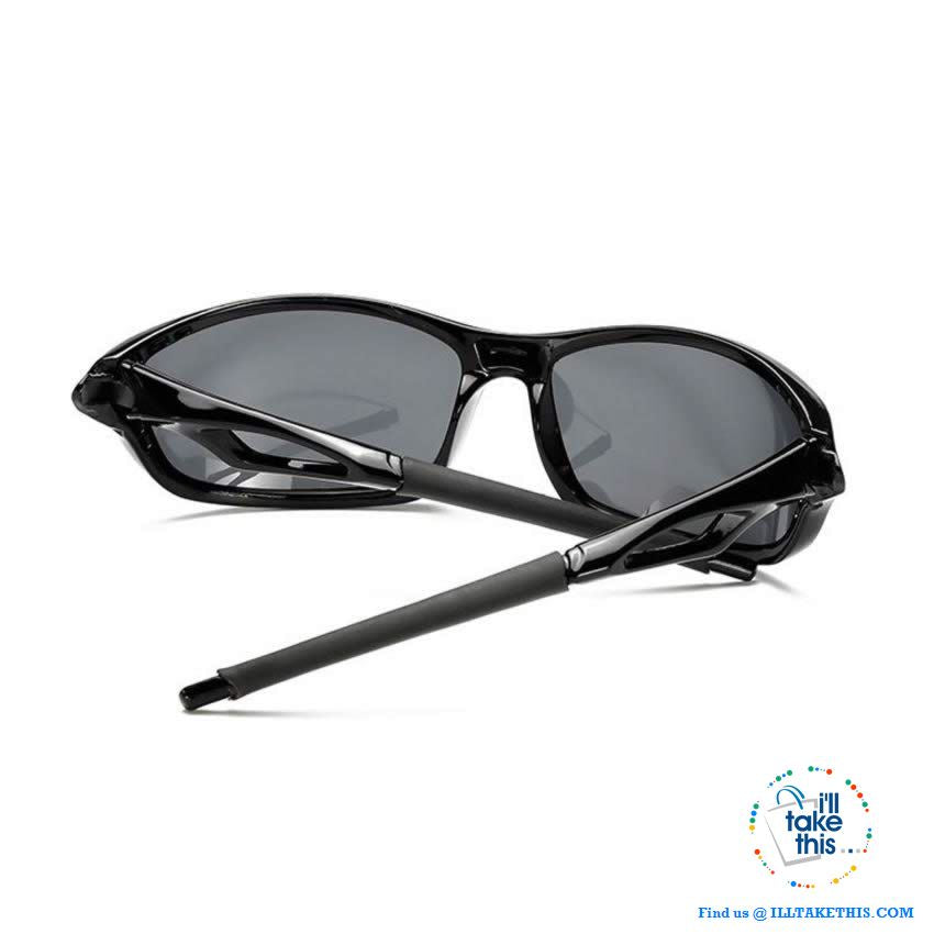 Unisex Polarized Sunglasses Suits Fishing, Camping, Hiking, Night Driving or Cycling - I'LL TAKE THIS