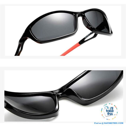 Image of Unisex Polarized Sunglasses Suits Fishing, Camping, Hiking, Night Driving or Cycling - I'LL TAKE THIS