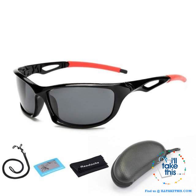 Unisex Polarized Sunglasses Suits Fishing, Camping, Hiking, Night Driving or Cycling - I'LL TAKE THIS