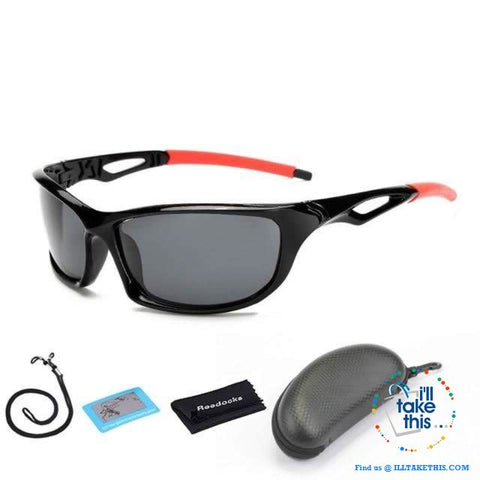 Image of Unisex Polarized Sunglasses Suits Fishing, Camping, Hiking, Night Driving or Cycling - I'LL TAKE THIS