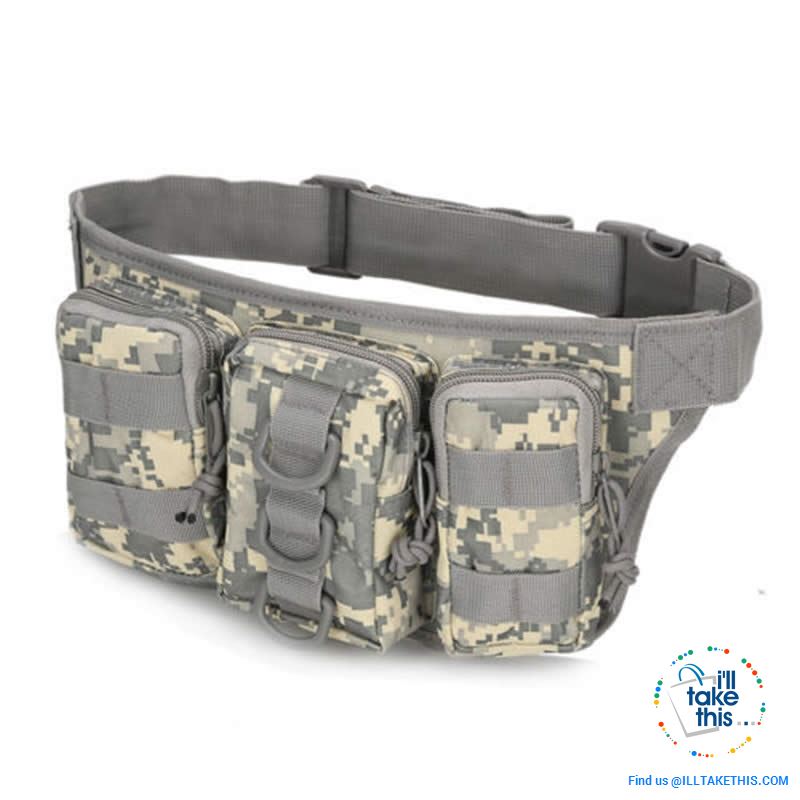 Tactical Waist Pack - Bum Bag 5 Tactical colors - I'LL TAKE THIS