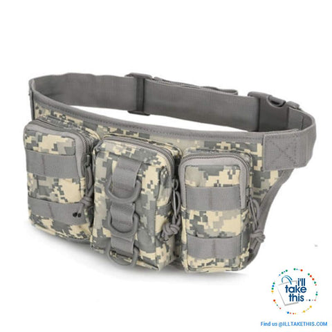 Image of Tactical Waist Pack - Bum Bag 5 Tactical colors - I'LL TAKE THIS