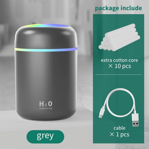 Image of Humidifier Portable USB Ultrasonic Aroma Diffuser Cool Mist, a MUST have.