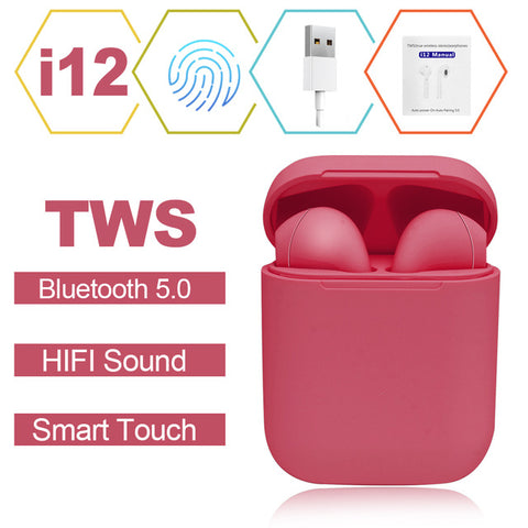 Image of Wireless Earbuds with Touch Key and Mic, Suits iPhone, Android or any Bluetooth Smartphones