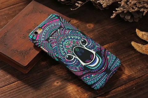 Image of Animal Kingdom heaps of Designed Patterns, Hard Back iPhone Case For iPhone 7/Plus, 6/6s/Plus Glow in the Dark. - I'LL TAKE THIS