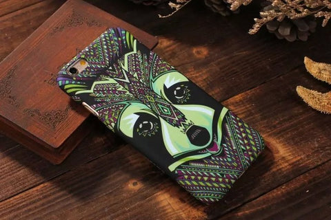 Image of Animal Kingdom heaps of Designed Patterns, Hard Back iPhone Case For iPhone 7/Plus, 6/6s/Plus Glow in the Dark. - I'LL TAKE THIS