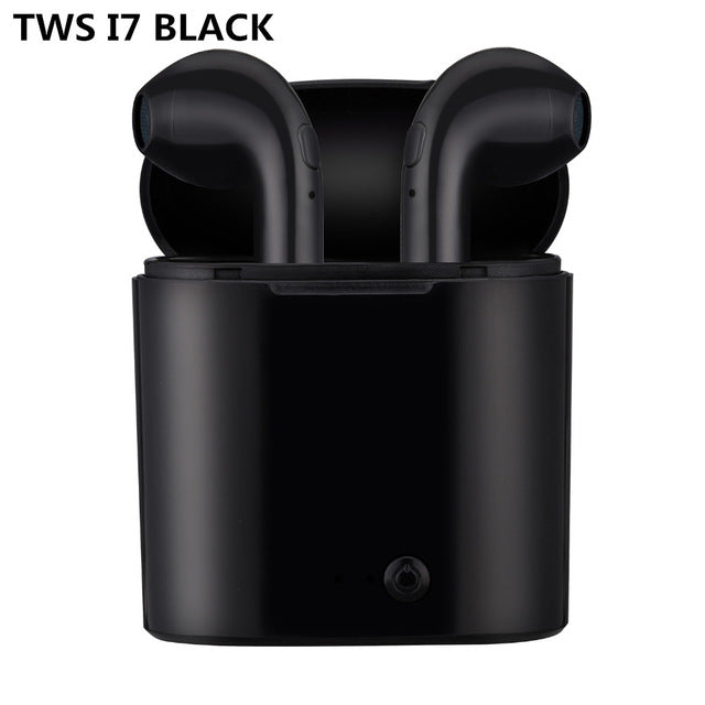 Wireless Earbuds with Touch Key and Mic, Suits iPhone, Android or any Bluetooth Smartphones