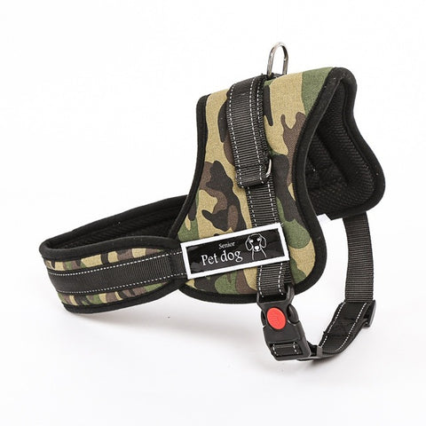 Image of Dog Vest or Leashes For Large Dogs Reflective Police K9 Soft Harness Vest - I'LL TAKE THIS