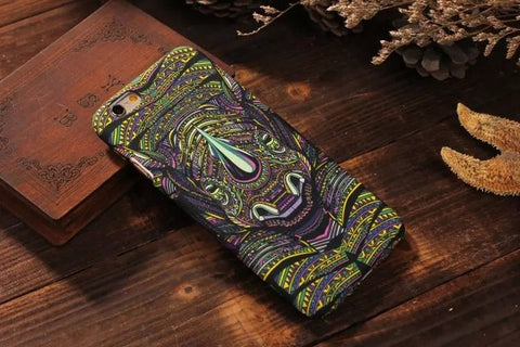 Image of Animal Kingdom heaps of Designed Patterns, Hard Back iPhone Case For iPhone 7/Plus, 6/6s/Plus Glow in the Dark. - I'LL TAKE THIS