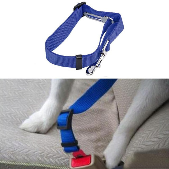 Adjustable Pet Seat Belt/Safety Leads Vehicle Seat-belt Harness in 12 colors for the ultimate look - I'LL TAKE THIS