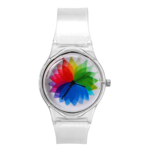 Image of Novelty Watches Cartoon 13 Styles in a Sport Watch with Transparent Plastic Band for Boy or Girl - I'LL TAKE THIS