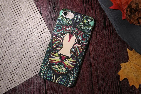 Image of Animal Kingdom heaps of Designed Patterns, Hard Back iPhone Case For iPhone 7/Plus, 6/6s/Plus Glow in the Dark. - I'LL TAKE THIS