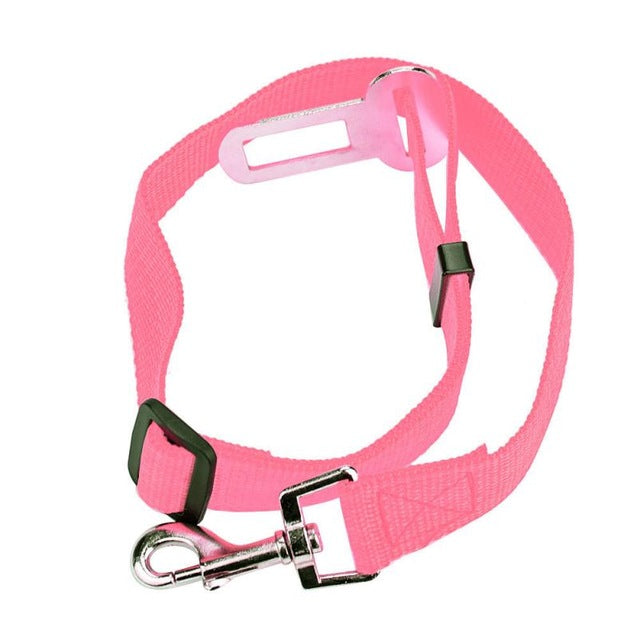Adjustable Pet Seat Belt/Safety Leads Vehicle Seat-belt Harness in 12 colors for the ultimate look - I'LL TAKE THIS