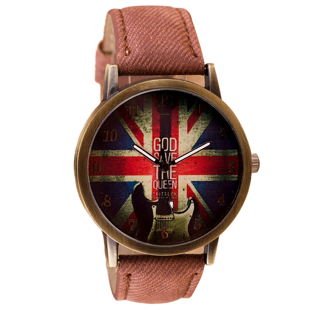 British Fashion Colored Watch, Unisex Pattern Analog Quartz Vogue Watches - I'LL TAKE THIS