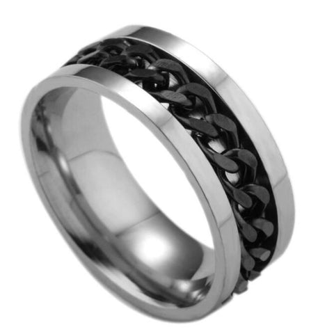Image of Men's rotation Rings 100% Stainless Steel ideal gift for any occasion
