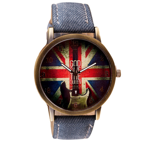 Image of British Fashion Colored Watch, Unisex Pattern Analog Quartz Vogue Watches - I'LL TAKE THIS