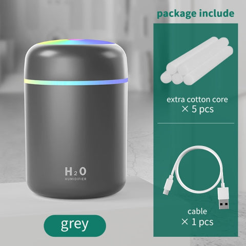Image of Humidifier Portable USB Ultrasonic Aroma Diffuser Cool Mist, a MUST have.